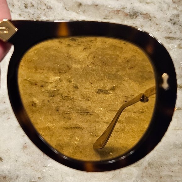 RARE GUCCI HOLLYWOOD FOREVER FOLDING AVIATOR EMBELLISHED CRYSTAL SUNGLASSES main image 15